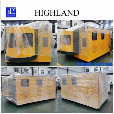 Stand pengujian hidrolik HIGHLAND untuk pengujian tekanan tinggi - 42 Mpa 110 Kw