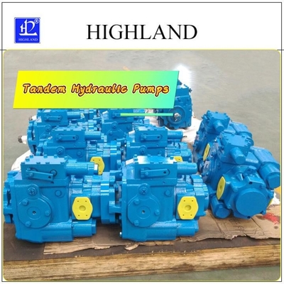 Kompak Desain Tandem Pompa Hidraulik dengan Multiple Control Mode