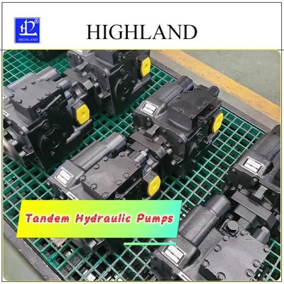 Pompa hidraulik piston aksial tandem dengan tekanan tinggi dan efisiensi