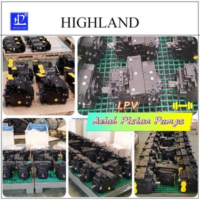Paket Plywood Case Axial Piston Pumps Struktur Max Displacement 90ml/R