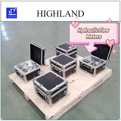 Tester hidraulik untuk pengukuran yang akurat dengan laju aliran 500L/Min