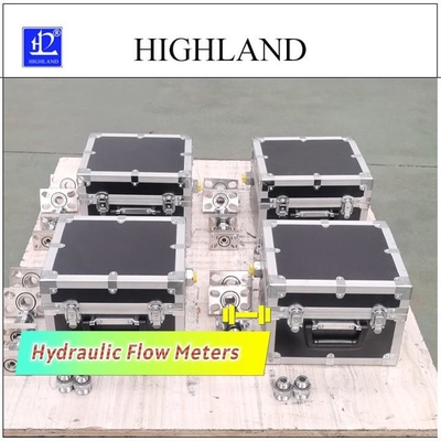 HIGHLAND Hydraulic Flow Meter Dengan Jangkauan Suhu Minyak Panen Bersama -20C -150C