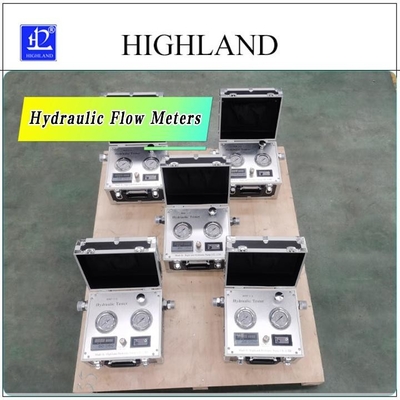 HIGHLAND Hydraulic Flow Meter Dengan Jangkauan Suhu Minyak Panen Bersama -20C -150C