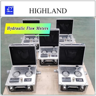 Tekanan tinggi Hydraulic Flow Meter 500L/Min Tekanan maksimum 420 bar