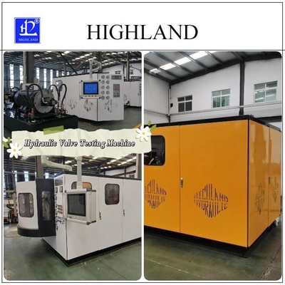 HIGHLAND YST450 Mesin pengujian katup hidrolik dengan tekanan 42 Mpa untuk pengujian tambang batubara