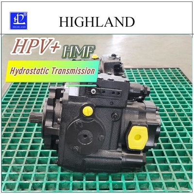 Komponen Sistem Hidraulik Transmisi Hidrostatik Besi cor Untuk Loader bawah tanah
