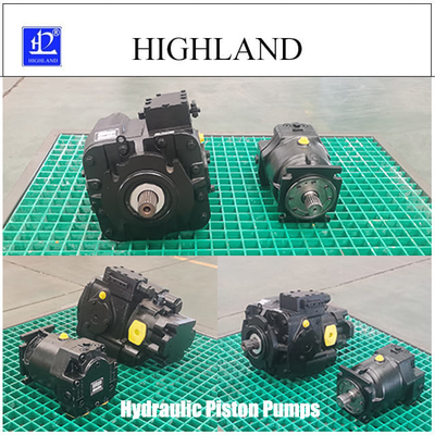 Tekanan Maks 42Mpa Pompa Piston Hidraulik Cocok untuk Aplikasi Pertanian