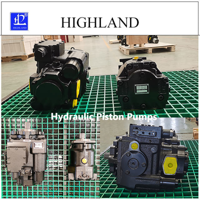 Transmisi hidraulik Pompa piston hidraulik Tekanan nominal 35Mpa
