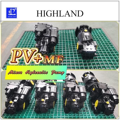 PV23 Truk pengaduk beton Pompa piston hidrolik untuk mesin konstruksi