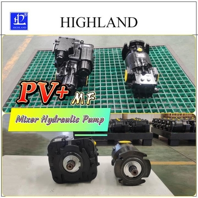 89ml/R Displacement PV23 Pompa Piston Hidraulik Untuk Truk Pengaduk Beton