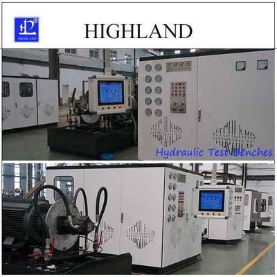 HIGHLAND Bangku Uji Hidraulik dengan Daya 250 Kw dan laju aliran 500 L/menit