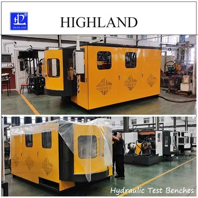 HIGHLAND Bangku Uji Hidraulik dengan Daya 250 Kw dan laju aliran 500 L/menit