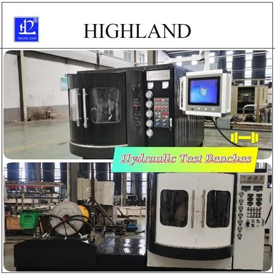 Mesin pengujian hidrolik Pengujian mesin pengujian pompa hidrolik dan motor dengan merek HIGHLAND