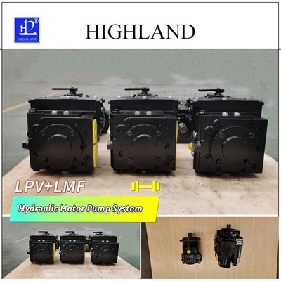Max Displacement of 130ml/r Hydraulic Motor Pump dengan 97% Efisiensi