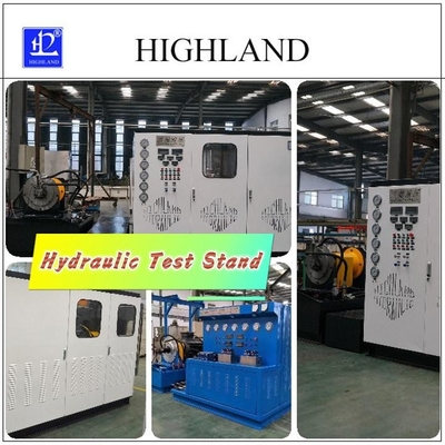 Stand pengujian hidrolik pengujian efisien dari pompa hidrolik dan motor dengan merek HIGHLAND