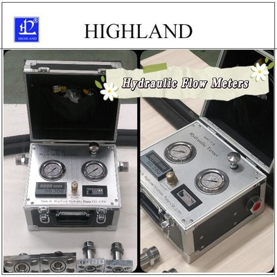 HIGHLAND Hydraulic Flow Meter Desain Minyak Yang Dapat Dihapus Rentang Suhu -20C -150C