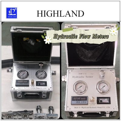HIGHLAND Hydraulic Flow Meter Desain Minyak Yang Dapat Dihapus Rentang Suhu -20C -150C
