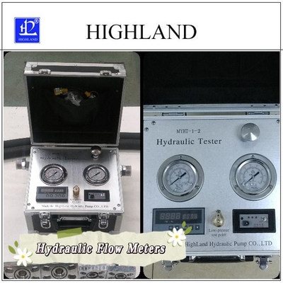 Dipercaya MYHT-1-4 Hydraulic Flow Meters Hydraulic Tester Pengujian Sistem Hidraulik