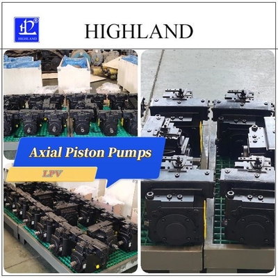 Pompa piston hidraulik tahan lama untuk komponen sistem hidraulik