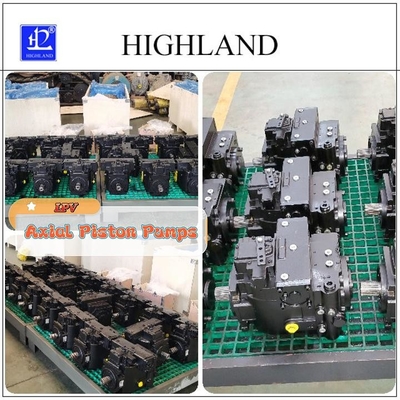 Pompa piston hidraulik tahan lama untuk komponen sistem hidraulik
