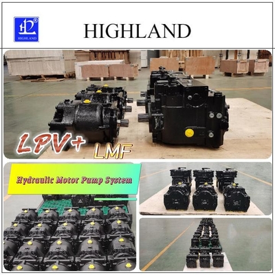 LPV90 Series Hydraulic Motor Pump System Untuk Rice Harvester