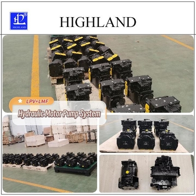 Pompa Piston Aksial Hidraulik LPV90 dengan Pompa Oli Pengisian