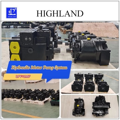 LPV90 LMF90 Pompa Piston Aksial Hidraulik Untuk Transmisi Hidrostatik Loop Tertutup