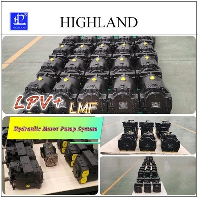 Manual dan kontrol variabel hidrolik Pompa piston aksial 90ml/r LPV90 LMF90