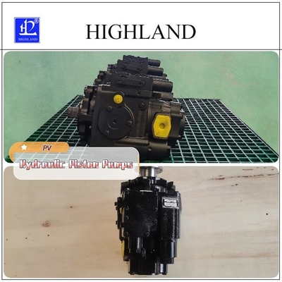 Pompa piston perpindahan variabel aksial hidrolik untuk mesin pertanian modern