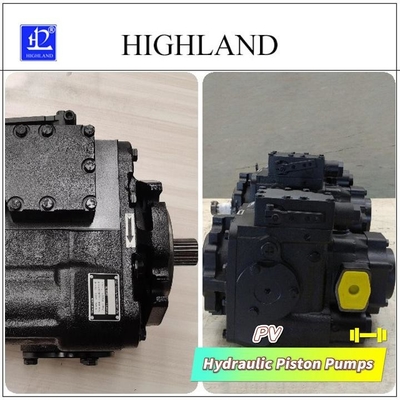 Pompa piston perpindahan variabel aksial hidrolik untuk mesin pertanian modern