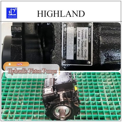 Pompa piston perpindahan variabel aksial hidrolik untuk mesin pertanian modern