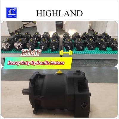 Heavy Duty HMF90 Motor Hidraulik Rumah besi cor Perbaikan mudah Torsi tinggi