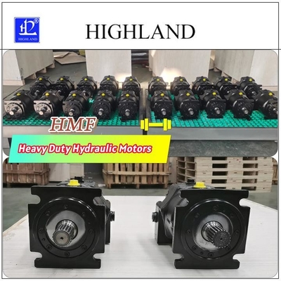 HMF90 High Torque Hydraulic Motors Cast Iron Housing Perbaikan mudah