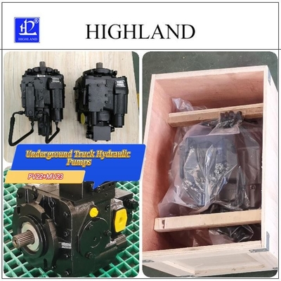 Pompa piston hidrolik transmisi kecepatan tinggi untuk truk bawah tanah