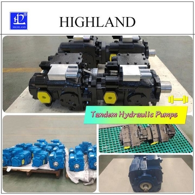Pompa Hidraulik Tandem yang dapat disesuaikan dengan Desain Struktur Plat Swash