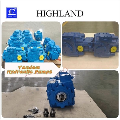 Pompa Hidraulik Tandem yang dapat disesuaikan dengan Desain Struktur Plat Swash