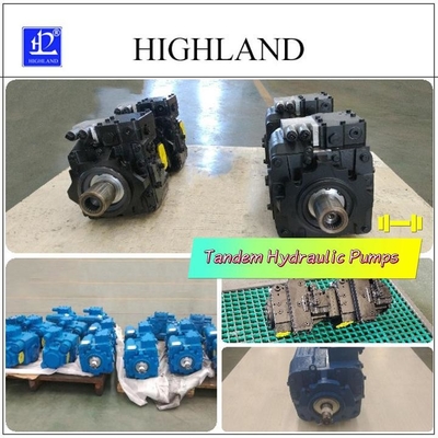 Pompa Hidraulik Tandem Kompak dan Kuat untuk Sistem Sirkuit Tertutup