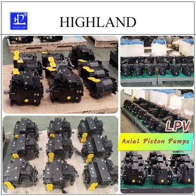 Pompa Piston Aksial Hidraulik LPV90 dengan Pompa Oli Pengisian