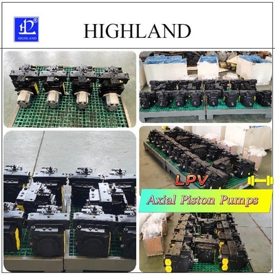 LPV90 Transmisi hidrostatik Pompa piston aksial untuk truk mixer