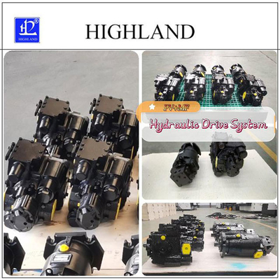 Sistem Pompa Motor Hidraulik 50ml/r Khusus Untuk Pemuatan Manual