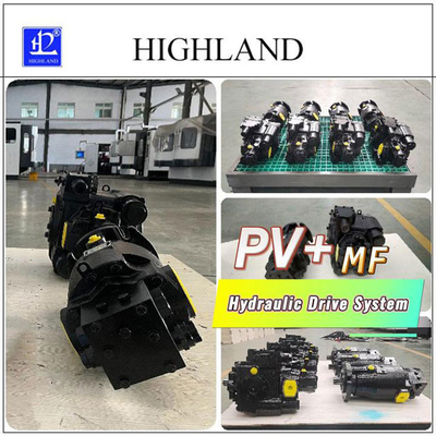 Sistem Pompa Motor Hidraulik 50ml/r Khusus Untuk Pemuatan Manual