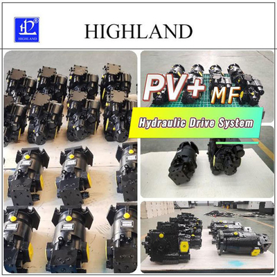 Sistem Pompa Motor Hidraulik 50ml/r Khusus Untuk Pemuatan Manual