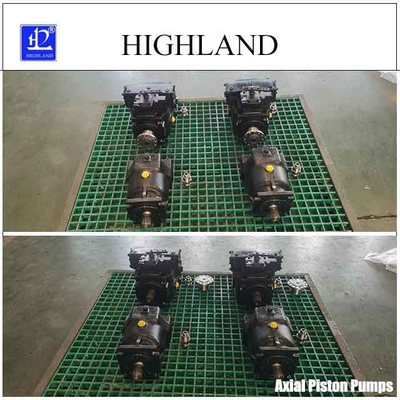 Pompa piston hidraulik dengan casing kayu lapis dan loop tertutup