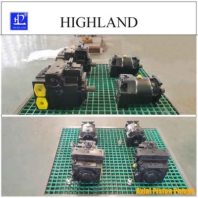 Pompa piston hidraulik dengan casing kayu lapis dan loop tertutup