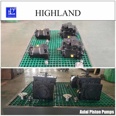 Pompa piston dengan komponen sistem hidrolik Paket Kasus kayu lapis