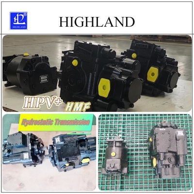 Sistem pompa motor hidrolik dengan besi cor dan komponen hidrolik