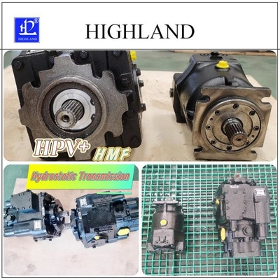 176KW continuous power Hydraulic Motor Pump Dengan Max Displacement 130ml/R