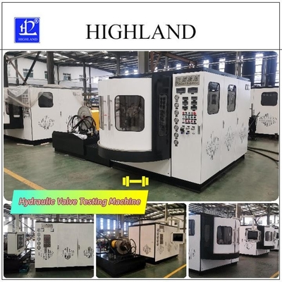 Pengujian sistem katup hidrolik HIGHLAND Mesin pengujian katup hidrolik Pabrik khusus