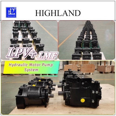 Sistem Pompa Motor Hidraulik 149KW Garansi 1 Tahun Komponen Hidraulik