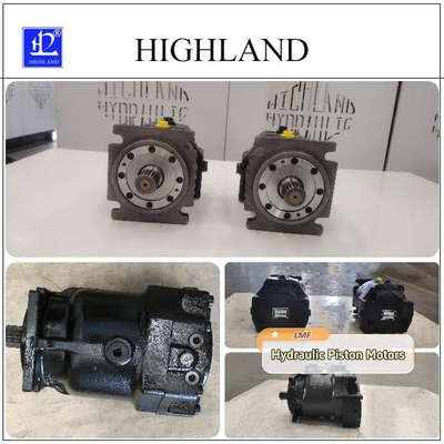 Pompa piston aksial hidraulik dengan pergeseran posisi variabel dengan struktur swash plate